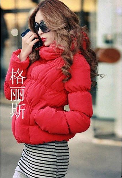 北面羽绒服女明星同款